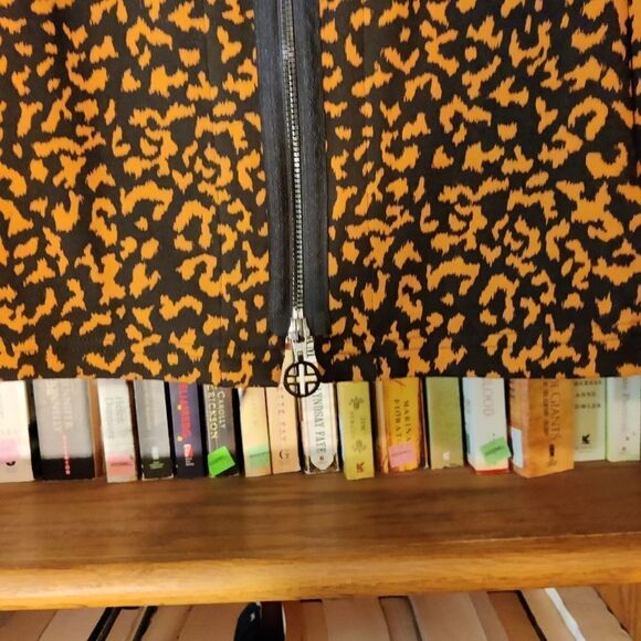 LOUIS Dell' Olio linea leisure leopard print zip jacket size l - Picture 6 of 8